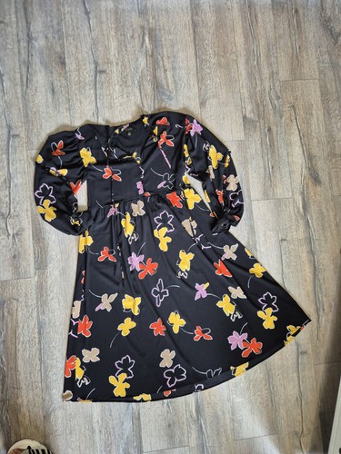 Black ted baker floral - black,