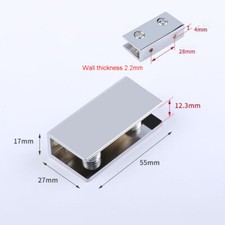 Glass Clip Small Shelf Fixing