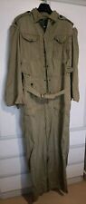 Ww2 British Tank Suit Jungle, Genuine Ww2 Jungle Tank Suit, Tank Coveralls 