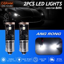 Pair BA9s T4W SMD 3838 LED