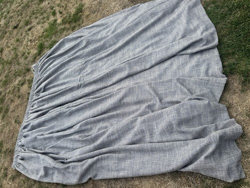 Pair pencil pleat curtains - pencil,
