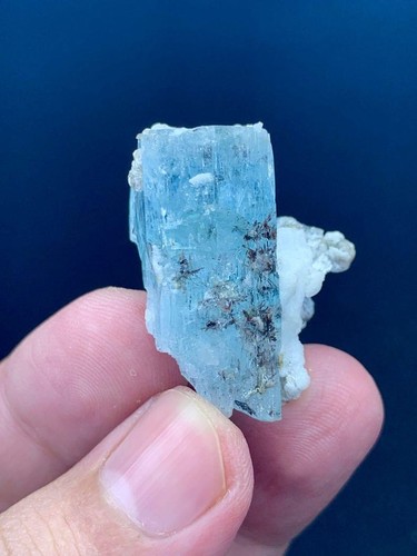 Sky blue aquamarine crystal - sky,