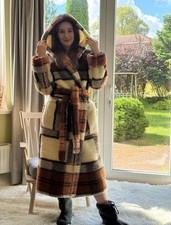 100% Merino Wool Bathrobe With