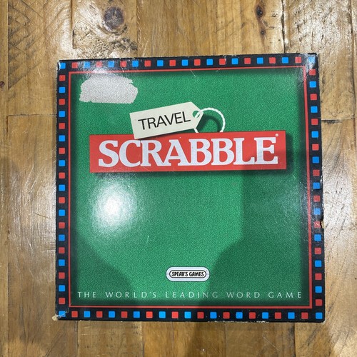Travel scrabble boxed - -, and