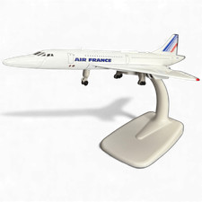 Air France Concorde Aircraft Model Plane Toy Gift - 1/400 Scale