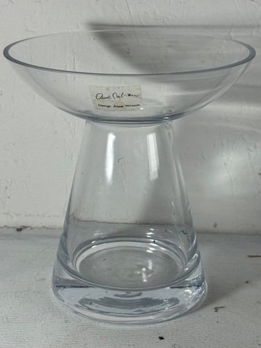 Clear glass vase anne - glass, by