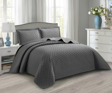3 Piece Bedspread Embossed Bed