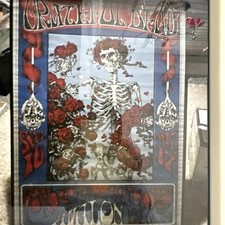   Grateful Dead “Skeleton And Roses” Poster