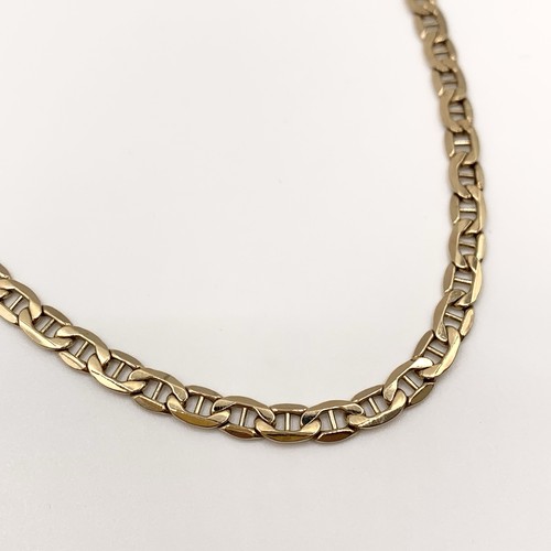 Anchor link 9ct - anchor, gold