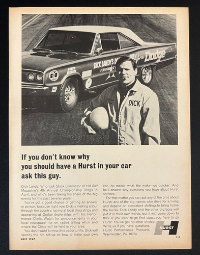 1967 dick landy hurst shifter - 1967,