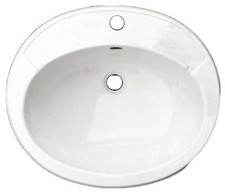 Armitage Shanks Galaxy Basin 52 x 46cm 1TH Vanity Basin  in White