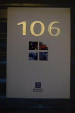 Peugeot 106 brochure Septmber