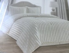 NWT VELVET WHITE MINK FAUX FUR