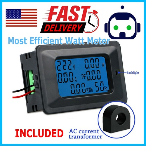100a lcd digital volt - digital, watt