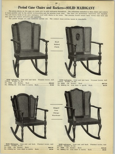 1923 paper sided cane - ad, 2