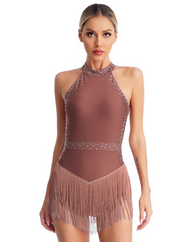 Womens sequins tassel leotard - womens,