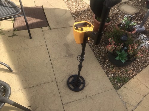 Metal detector fully - metal, working