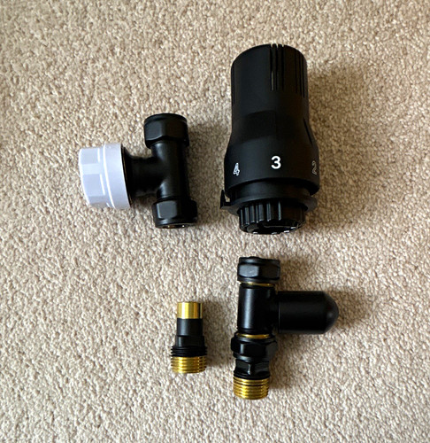 Thermostatic straight trv 15mm - thermostatic,