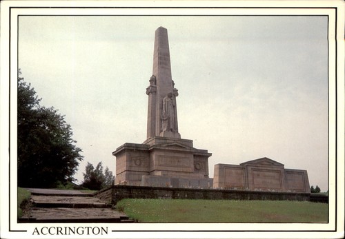 Vintage postcard accrington - vintage,