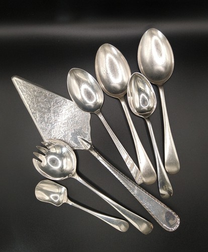 Vtg bundle cutlery spoons lot - bundle,