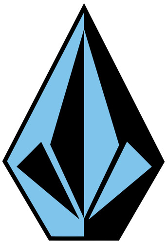 Volcom stone sticker xxl - sticker, 9.5"