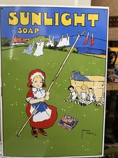 Sunlight Soap Enamel Sign