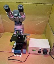 Nachet NS 200 Microscope With Power Supply 