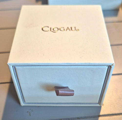Clogau signed silver band ring - signed,