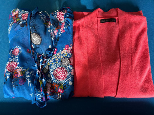 Lovely peach cardigan - lovely, m