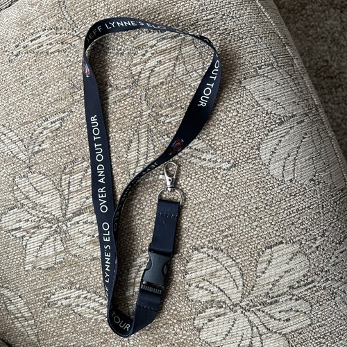 Jeff lynne elo tour lanyard - jeff,