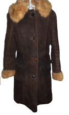 vintage heavy  chocolate brown