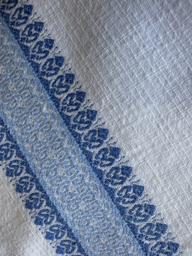 Vintage blue and - vintage, white