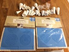 Sugarveil  Icing Mat with decorating tube ends