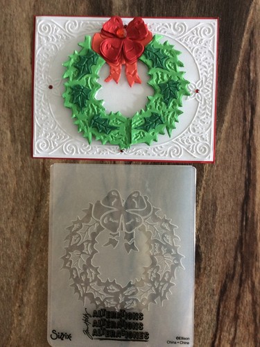 Sizzix large embossing folder - sizzix,
