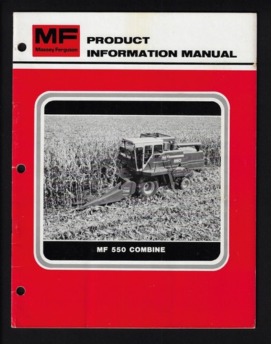 Massey 550 combine page - 550,