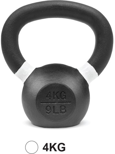 4kg cast iron - 4kg, kettlebell