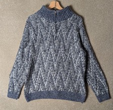 Joe Browns Mens Large Blue 1/4