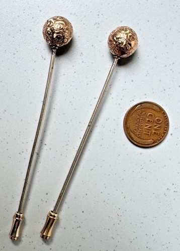 Vintage pair engraved - pair,