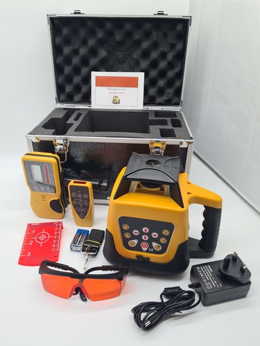 500m red beam rotary laser - 500m,