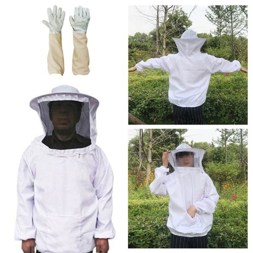 White beekeeping bee keeping - white,