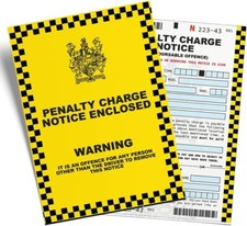 10 PACK - Realistic Official Looking Novelty Joke Prank Funny Parking Ticket PNC