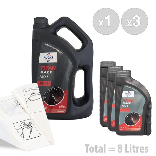 Car engine oil service kit - engine,