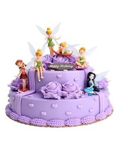 6Pcs/Set Tinker Bell Fairies Princess Figure Model Display Cake Topper