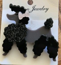 Modern acrylic handmade brooch - modern,