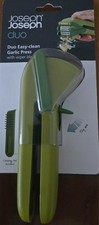 Joseph Joseph Duo Easy-Clean Garlic Press with Wiper Blades