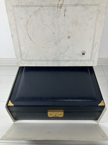 Rolex watch jewelry box blue - rolex,