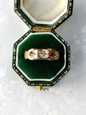 Antique 18ct Gold Star Set