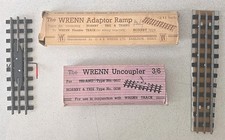VINTAGE WRENN ADAPTOR RAMP & UNCOUPLER VINTAGE BOXED TRACK OO GAUGE RAILWAY