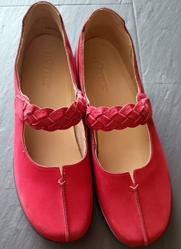 Hotter shake red - shake, leather