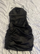 Oh Polly Black Cocktail Dress